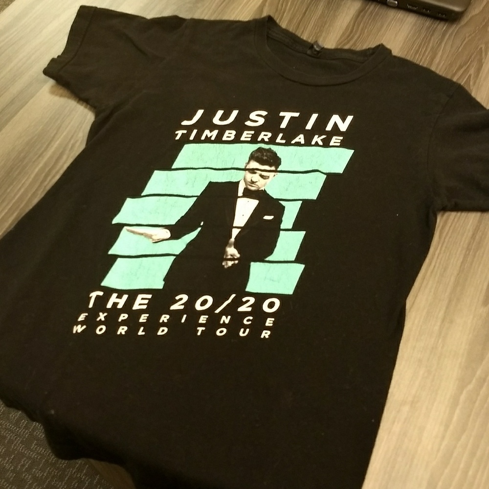 JUSTIN TIMBERLAKE CONCERT T-SHIRT Music Tee NSYNC